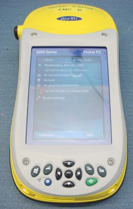 handheld GPS with Bluetooth and 802.11B WLAN - FCC ID JUP612 - Trimble, Inc. (2)
