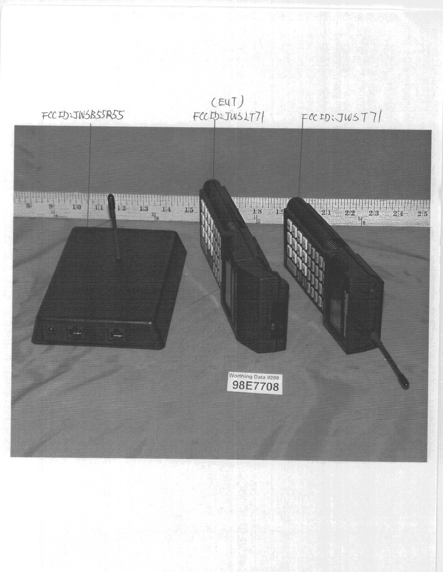 DXT - Part 15 Low Power Transceiver, Rx Verified - FCC ID JWSLT71A - Worthdata Inc (3)