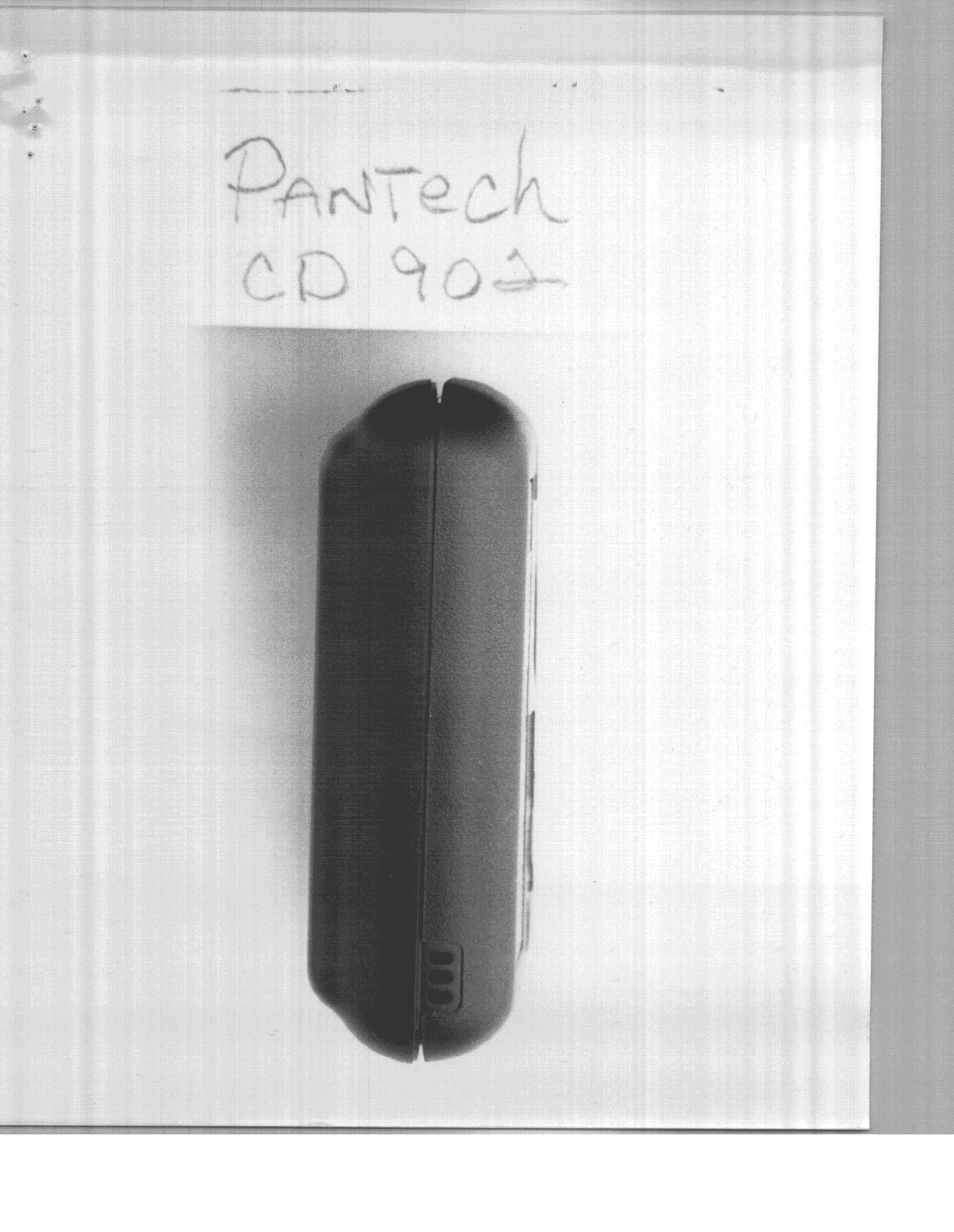 Paging Receiver - FCC ID JYC9020509011 - Pantech Co Ltd