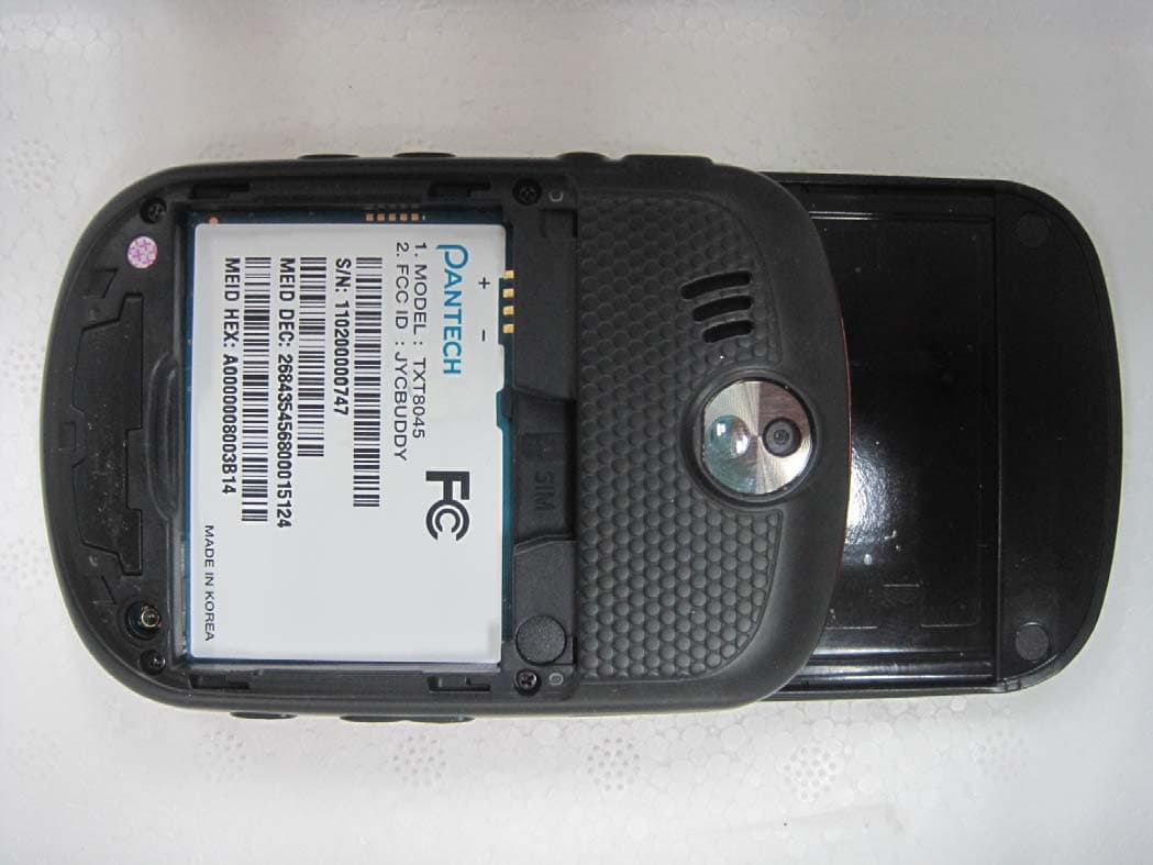 Quad-band GSM/CDMA Phone with BT - FCC ID JYCBUDDY - Pantech Co Ltd (4)