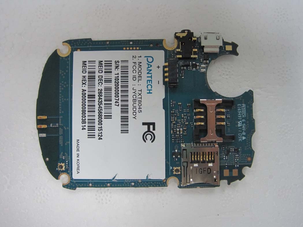 Quad-band GSM/CDMA Phone with BT - FCC ID JYCBUDDY - Pantech Co Ltd (3)
