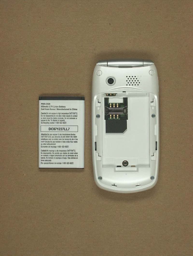 4BandGSM850/EGSM900/DCS1800/PCS1900(w.WAP/EDGE/BT) - FCC ID JYCC520 - Pantech Co Ltd