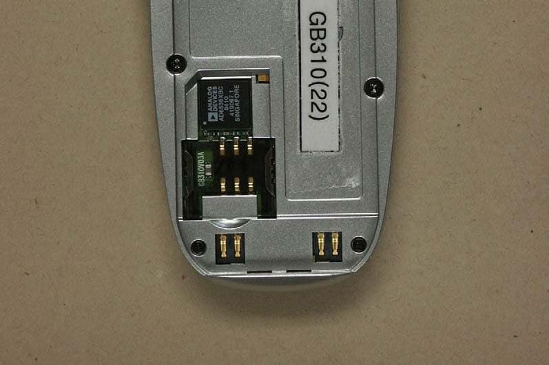 Dual Band GSM 850 / PCS 1900 (with WAP & GPRS) - FCC ID JYCGB310 - Pantech Co Ltd