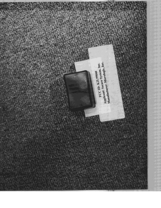 Security System Transmitter - FCC ID K2L99040 - Secure System Inc (2)