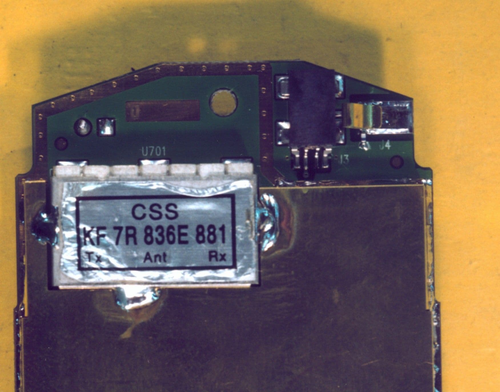TBE - Broadcast Transmitter Held to Ear - FCC ID K2NSOS200 - SOS Wireless Communications Inc