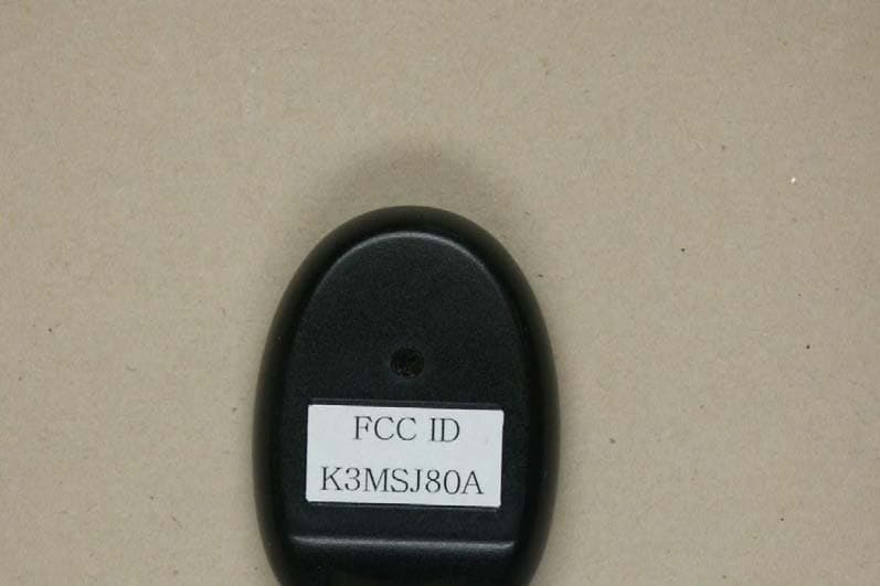 Security / Remote Control Transmitter - FCC ID K3MSJ80A - Sam Joo Electronic Co