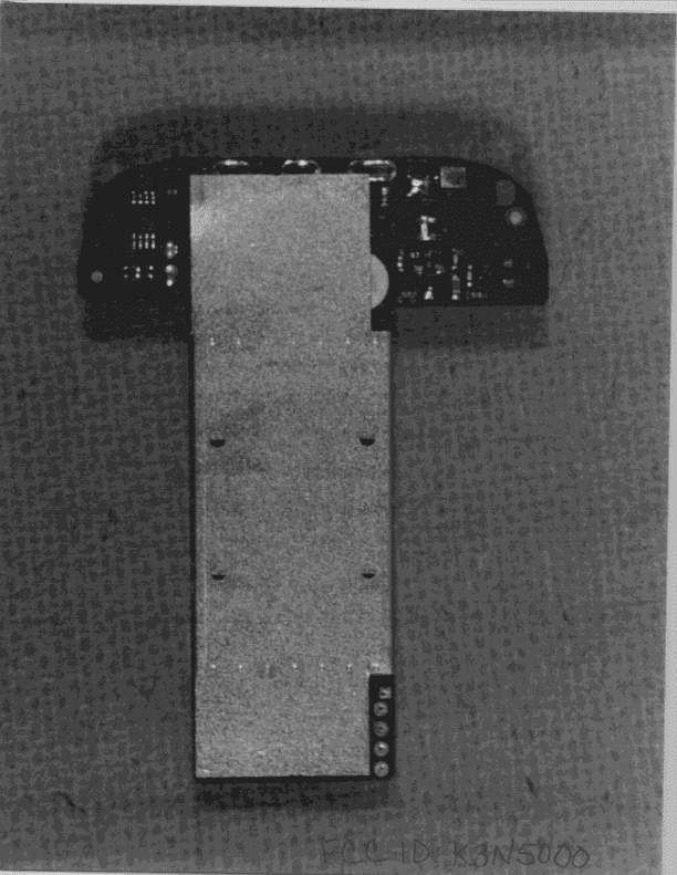 PCT - PCS Licensed Transmitter worn on body - FCC ID K3N5000 - Glenayre Electronics Inc.