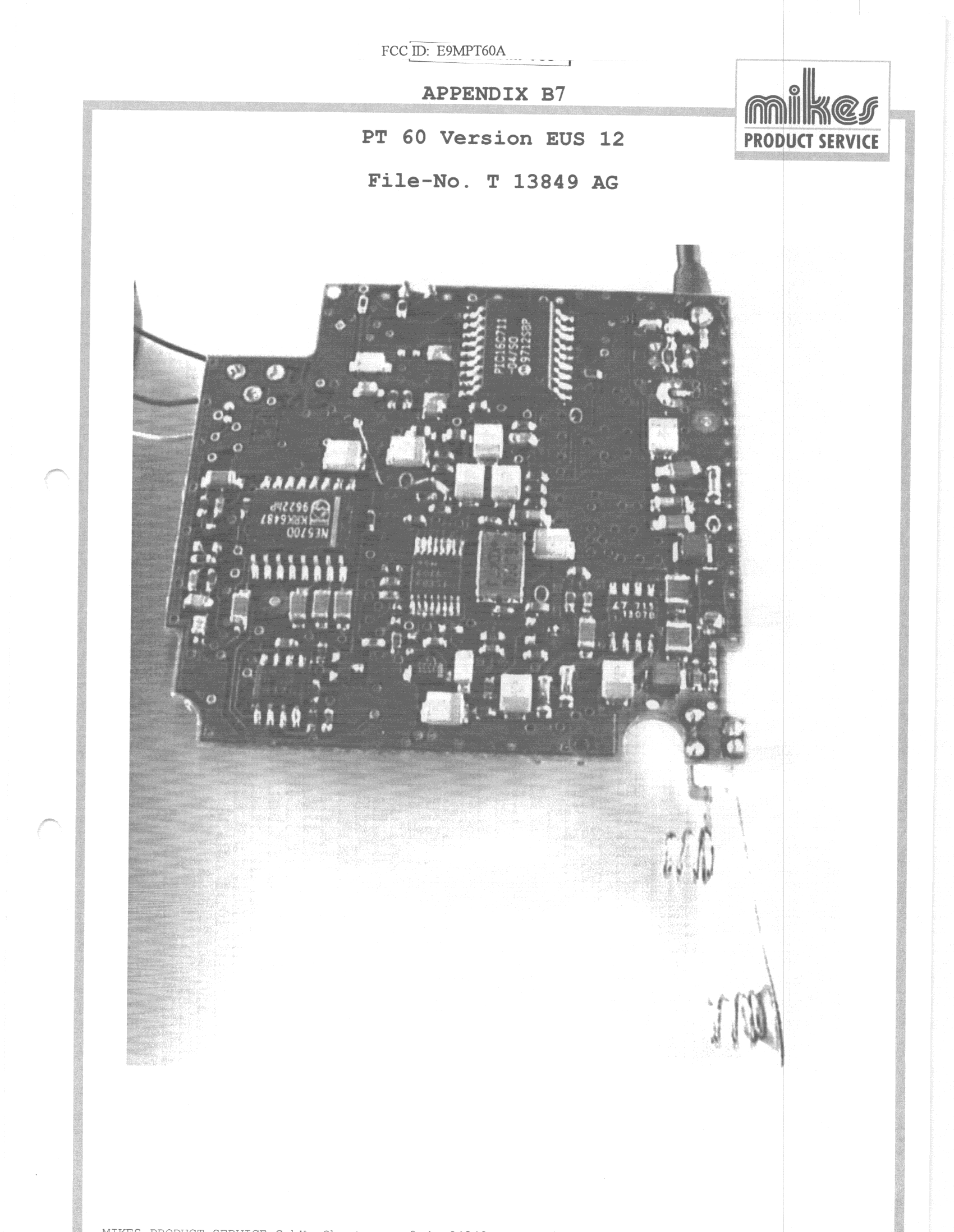 JBP - Part 15 Class B Computing Device Peripheral - FCC ID K3S5822 - SysKonnect (2)