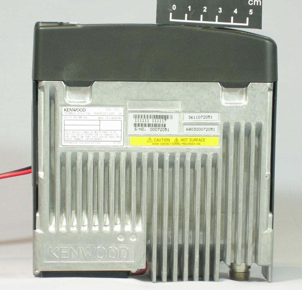 900 MHz Digital Transceiver - FCC ID K44409301 - JVC KENWOOD Corporation