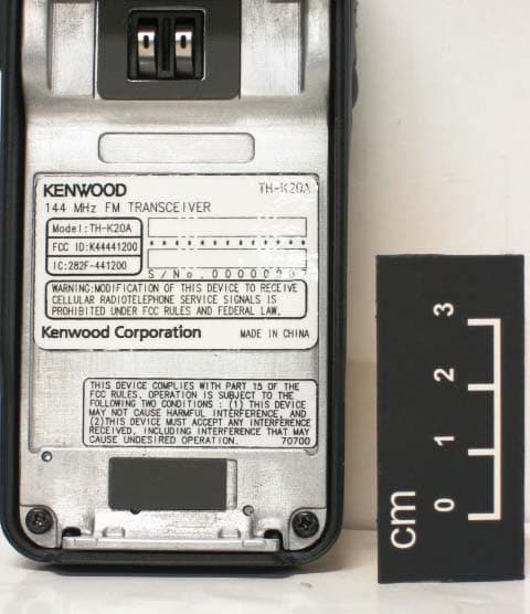 Scanning Receiver - FCC ID K44441200 - JVC KENWOOD Corporation