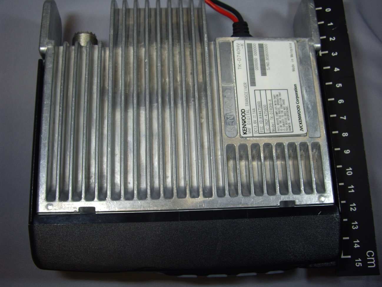 VHF DIGITAL TRANSCEIVER - FCC ID K44475600 - JVC KENWOOD Corporation (2)