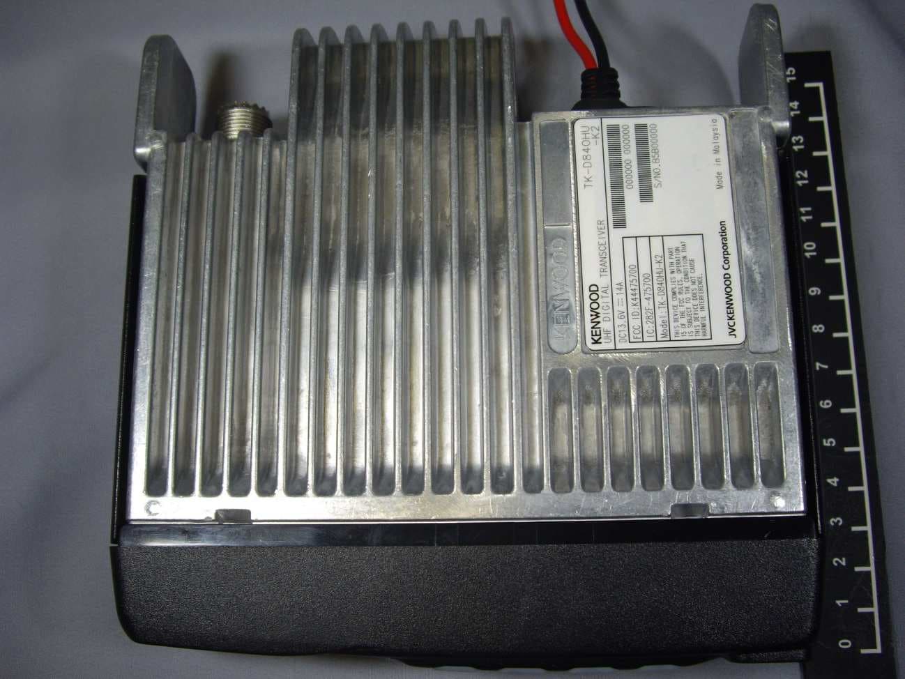 UHF DIGITAL TRANSCEIVER - FCC ID K44475700 - JVC KENWOOD Corporation (2)