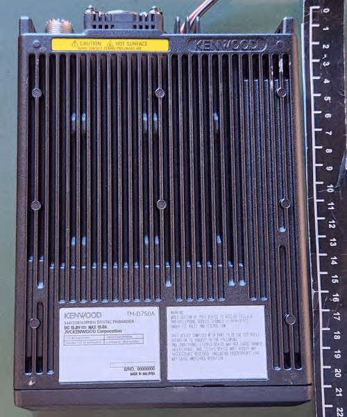 144/220/430MHz TRIBANDER - FCC ID K44524000 - JVCKENWOOD Corporation (3)