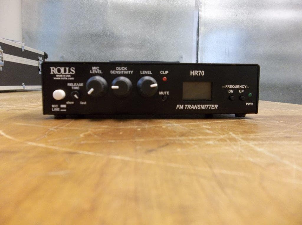 Broadcast FM Band Transmitter - FCC ID K48HR70 - Rolls Corporation (3)