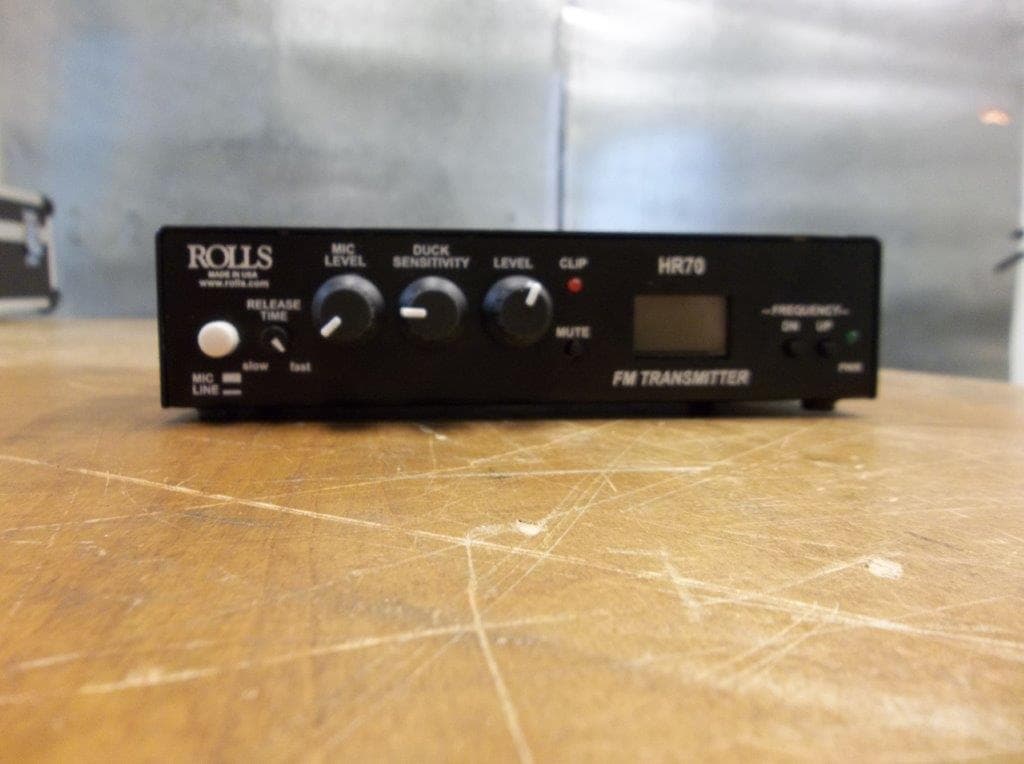Broadcast FM Band Transmitter - FCC ID K48HR70 - Rolls Corporation (4)