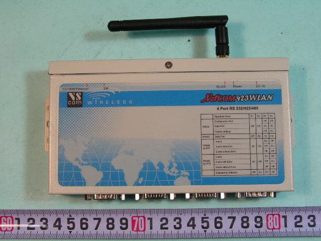 Wireless NetCOM Server 4 Port - FCC ID K4LNETCOM423 - Titan Electronics Inc (2)