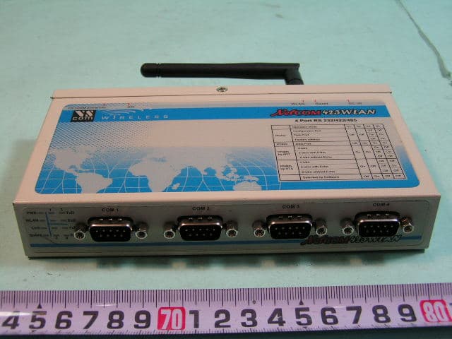 Wireless NetCOM Server 4 Port - FCC ID K4LNETCOM423 - Titan Electronics Inc (4)