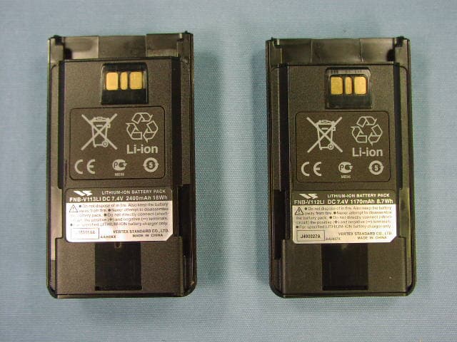 PORTABLE UHF TRANSCEIVER - FCC ID K6610944620 - Yaesu Musen Co., Ltd. (2)