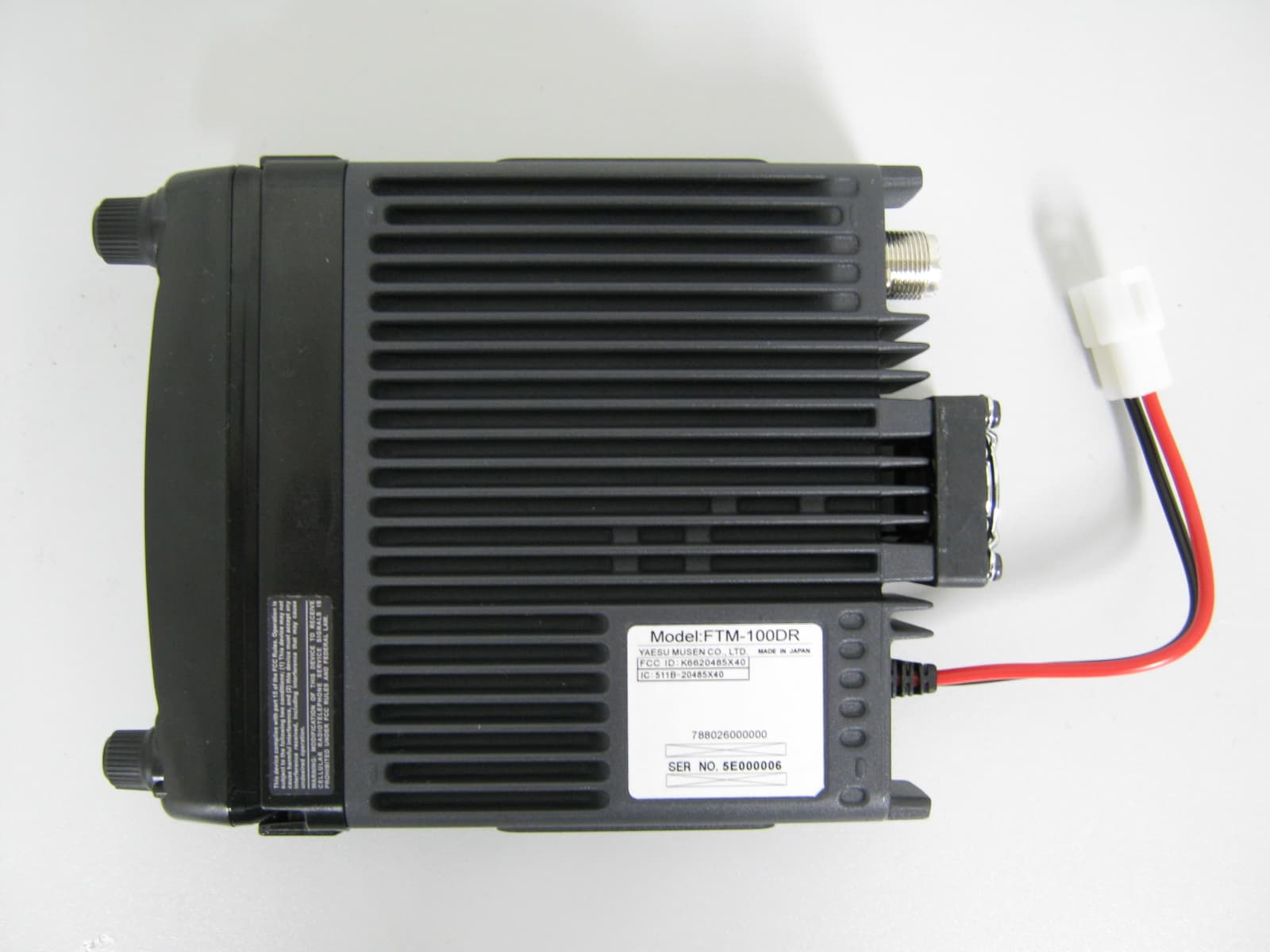 Amateur Radio with scanning receiver - FCC ID K6620485X40 - Yaesu Musen Co., Ltd. (2)