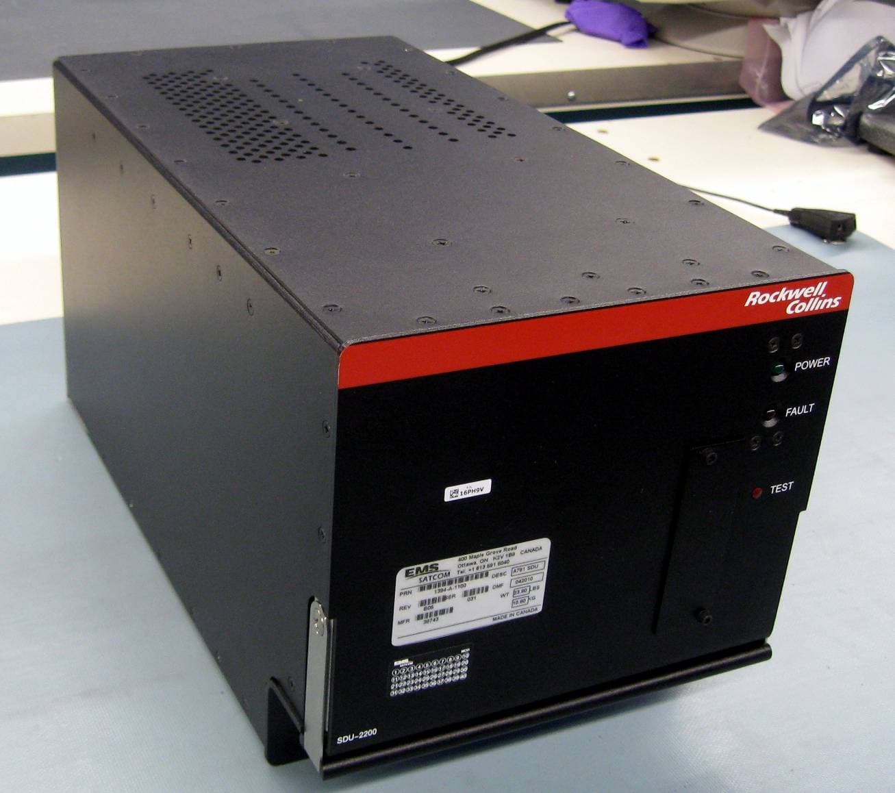 A781 Satcom Transceiver - FCC ID K6KA781 - EMS Technologies Canada, Ltd. (4)