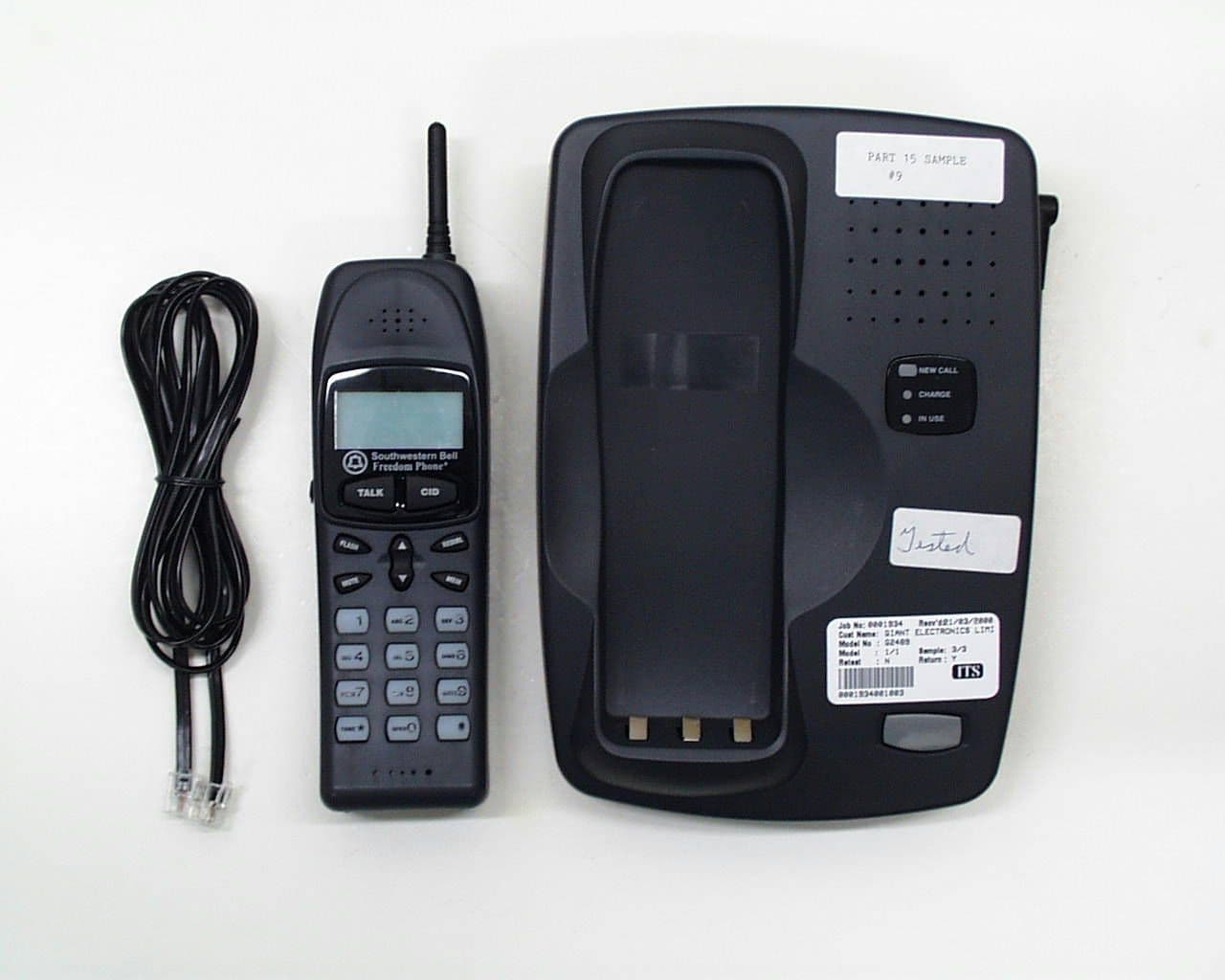 Direct Sequence Spread Spectrum Device - FCC ID K7GG2489 - Giant Electronics Ltd