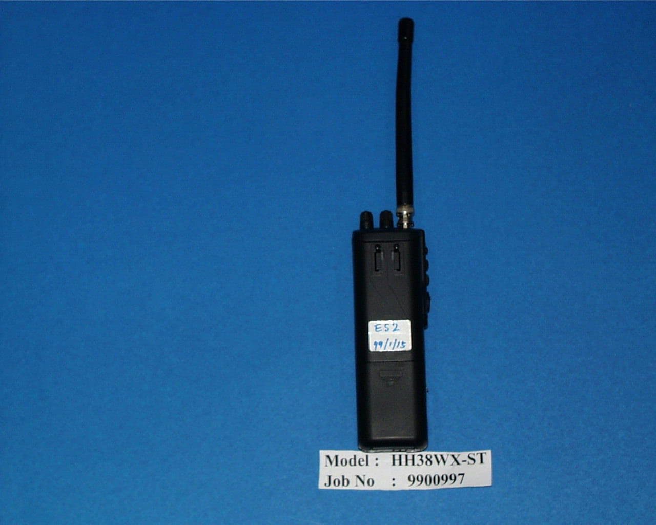 Handheld 40-Channel CB Transceiver, with 10-Channel weather band - FCC ID K7GHH38WXST - Giant Electronics Ltd