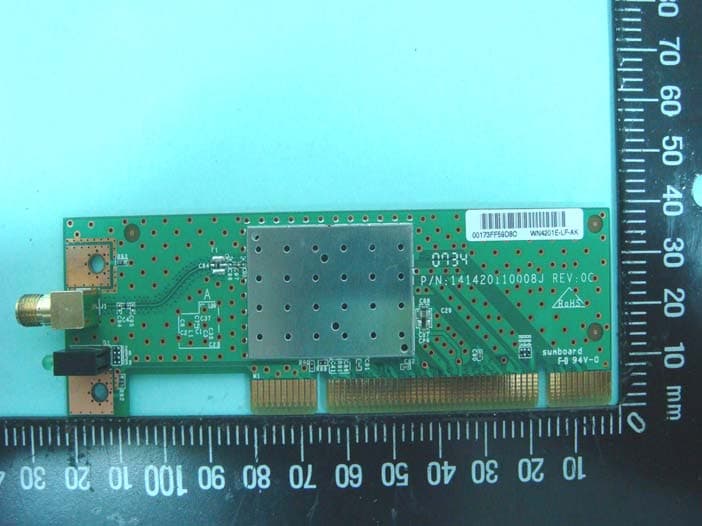 Wireless G PCI Network Adapter - FCC ID K7SF5D7000H - Belkin International, Inc. (1)
