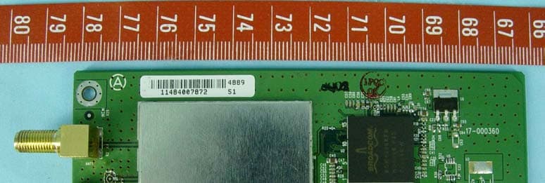 Wireless PCI Adapter - FCC ID K7SF5D7001A - Belkin International, Inc. (2)