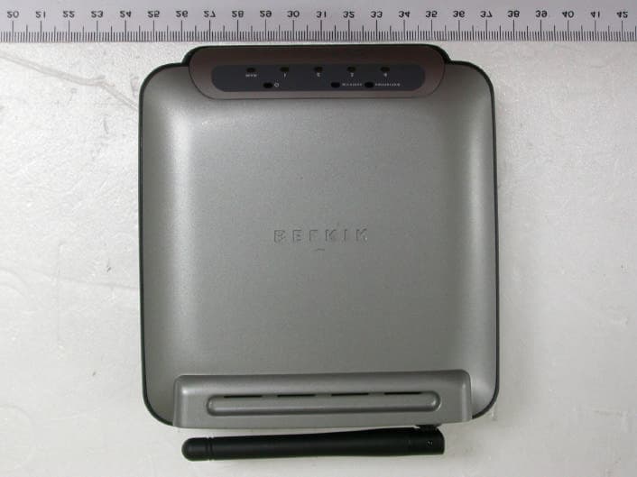 Wireless G Router - FCC ID K7SF5D7230A - Belkin International, Inc. (1)
