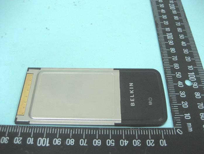 N Wireless Notebook Card - FCC ID K7SF5D8013C - Belkin International, Inc. (1)