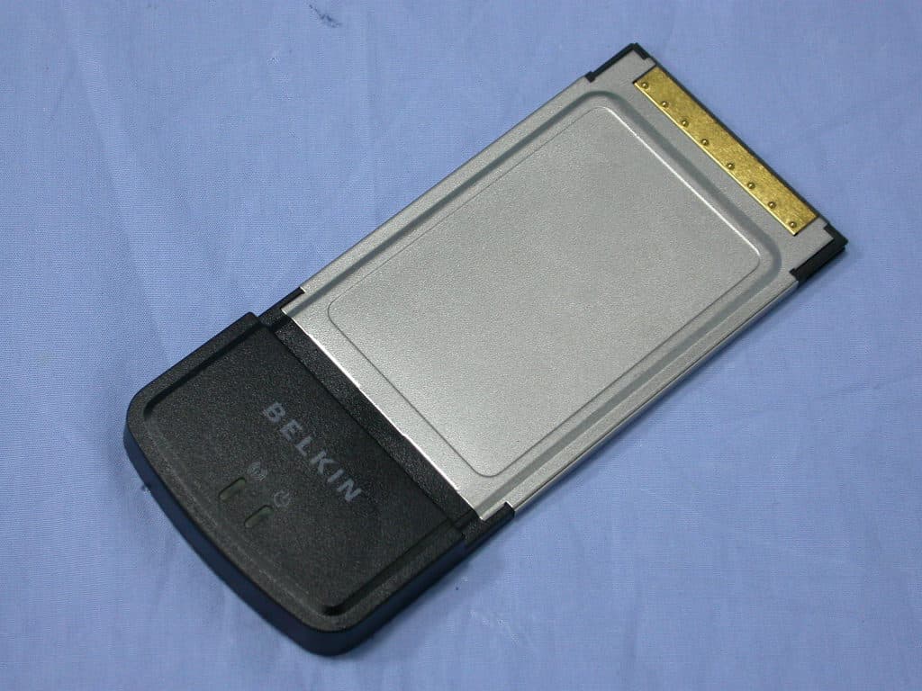 Wireless G Plus MIMO Notebook Card - FCC ID K7SF5D9010C - Belkin International, Inc. (1)