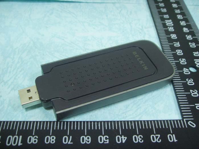 Wireless G Plus MIMO USB Network Adapter - FCC ID K7SF5D9050C - Belkin International, Inc. (3)