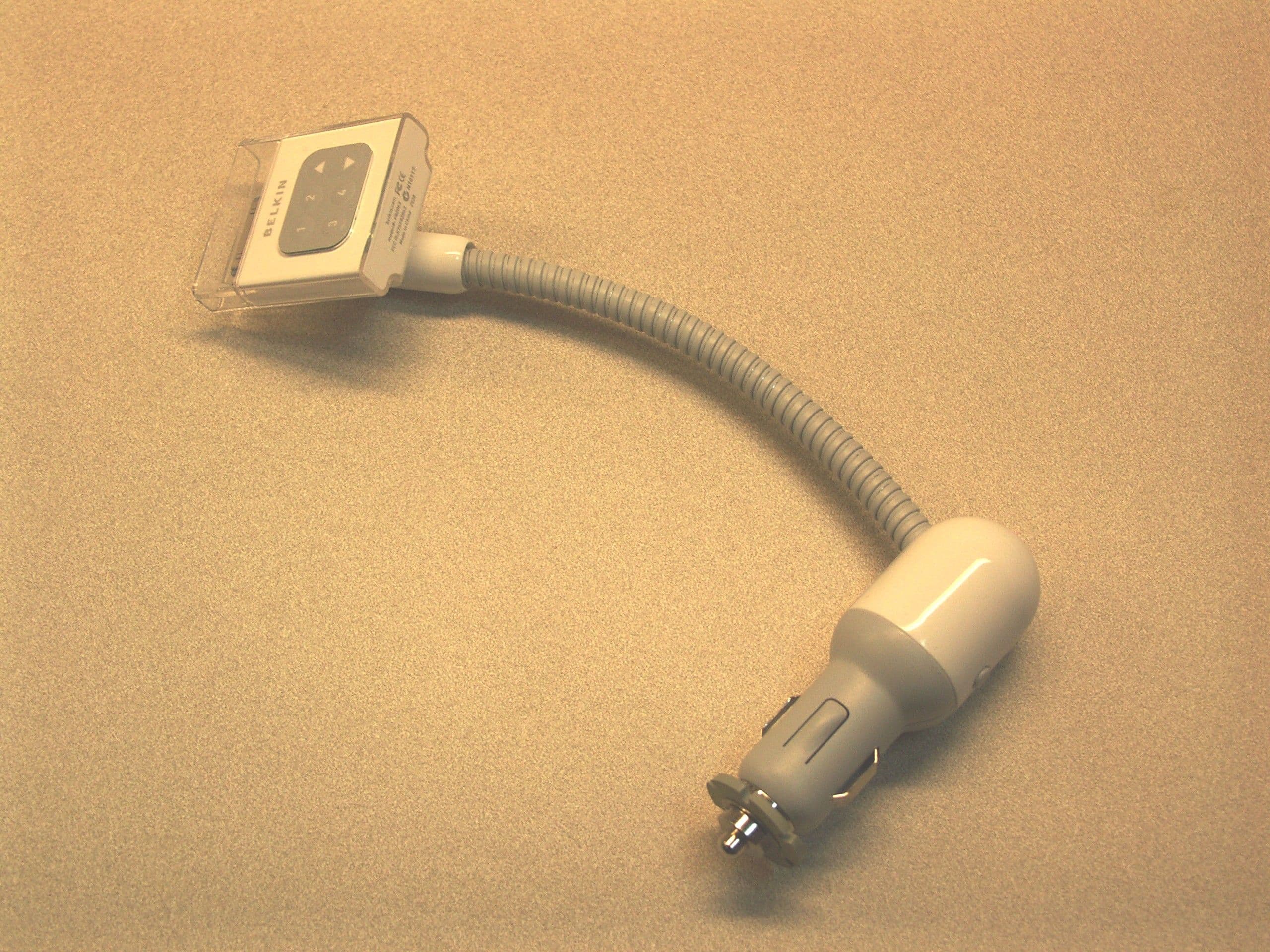 TuneBase FM for iPod - Model F8Z063 - FCC ID K7SF8Z063 - Belkin International, Inc.