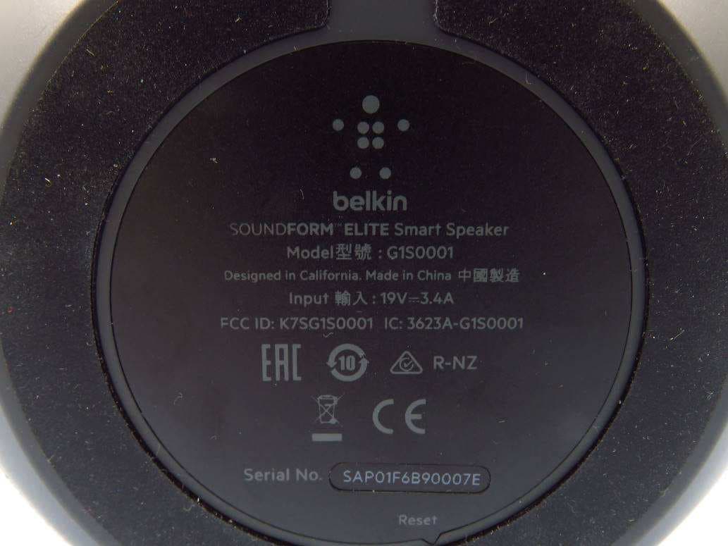 Smart Speaker - FCC ID K7SG1S0001 - Belkin International, Inc. (4)