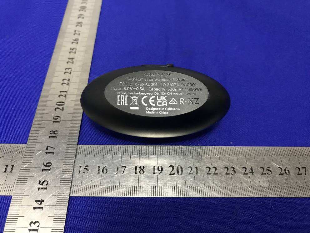 playa True Wireless Earbuds - FCC ID K7SPAC001 - Belkin International, Inc. (3)