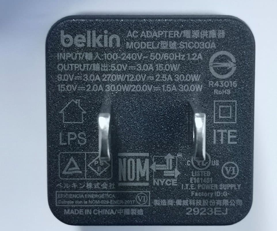 BoostCharge Pro 2-in-1 Wireless Charging Dock with MagSafe - FCC ID K7SWIZ020 - Belkin International, Inc.