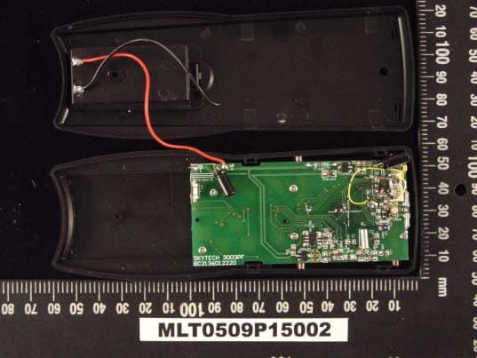 REMOTE CONTROL TRANSMITTER - FCC ID K9L3003 - Skytech II, Inc. (3)