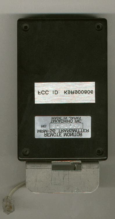 UHF Transmitter - FCC ID K9R900040 - Chori America Inc