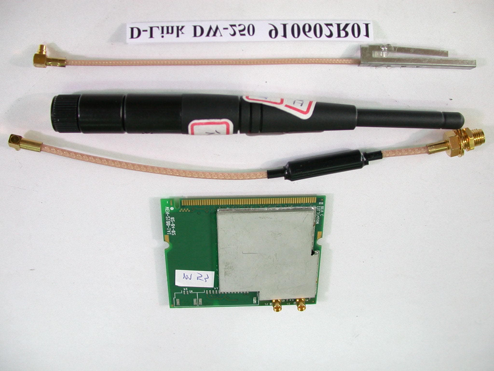 Modular WLAN Mini PCI Card - FCC ID KA22001120018-1 - D-Link Corporation (3)