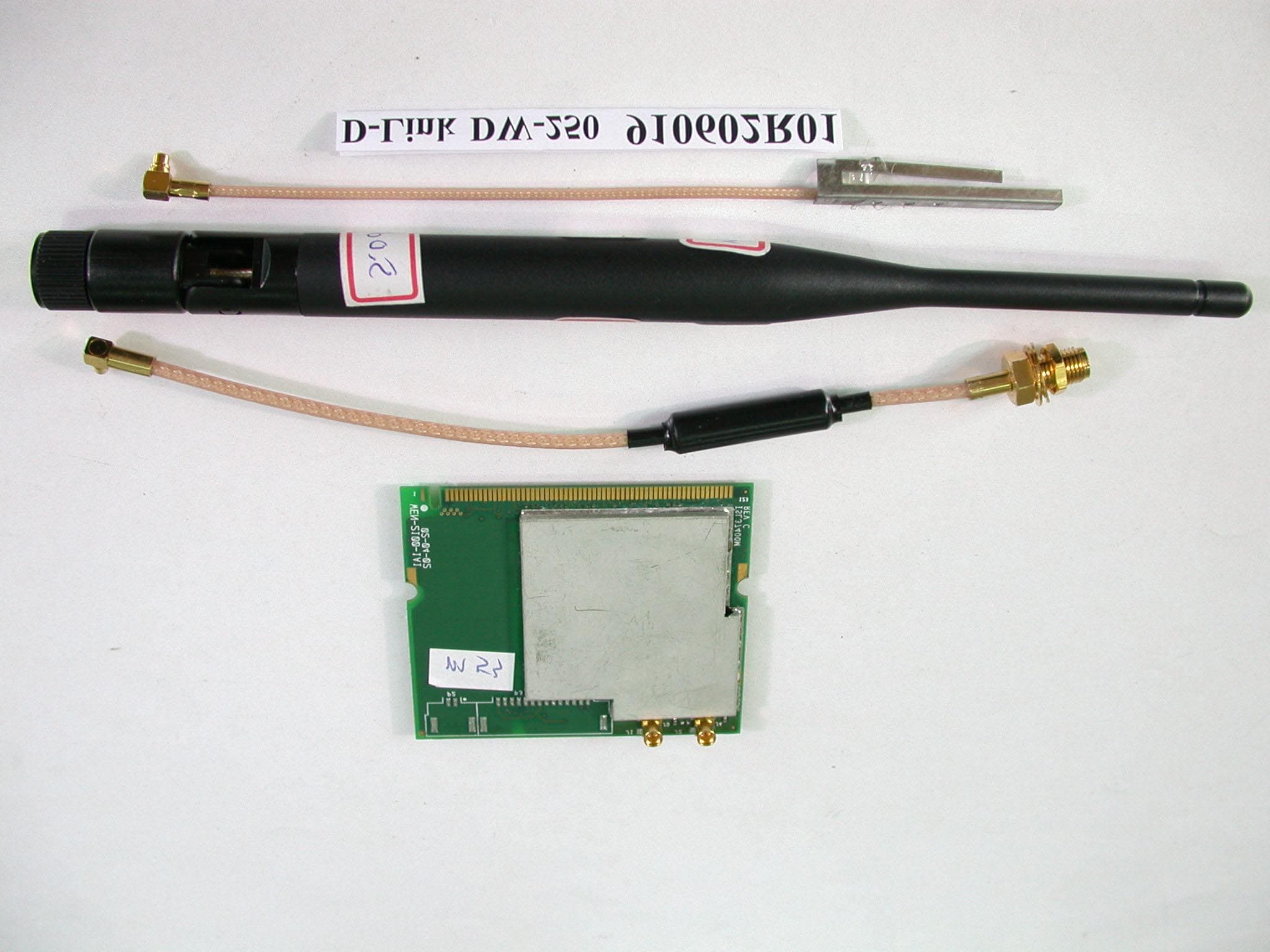 Modular WLAN Mini PCI Card - FCC ID KA22001120018-1 - D-Link Corporation (4)