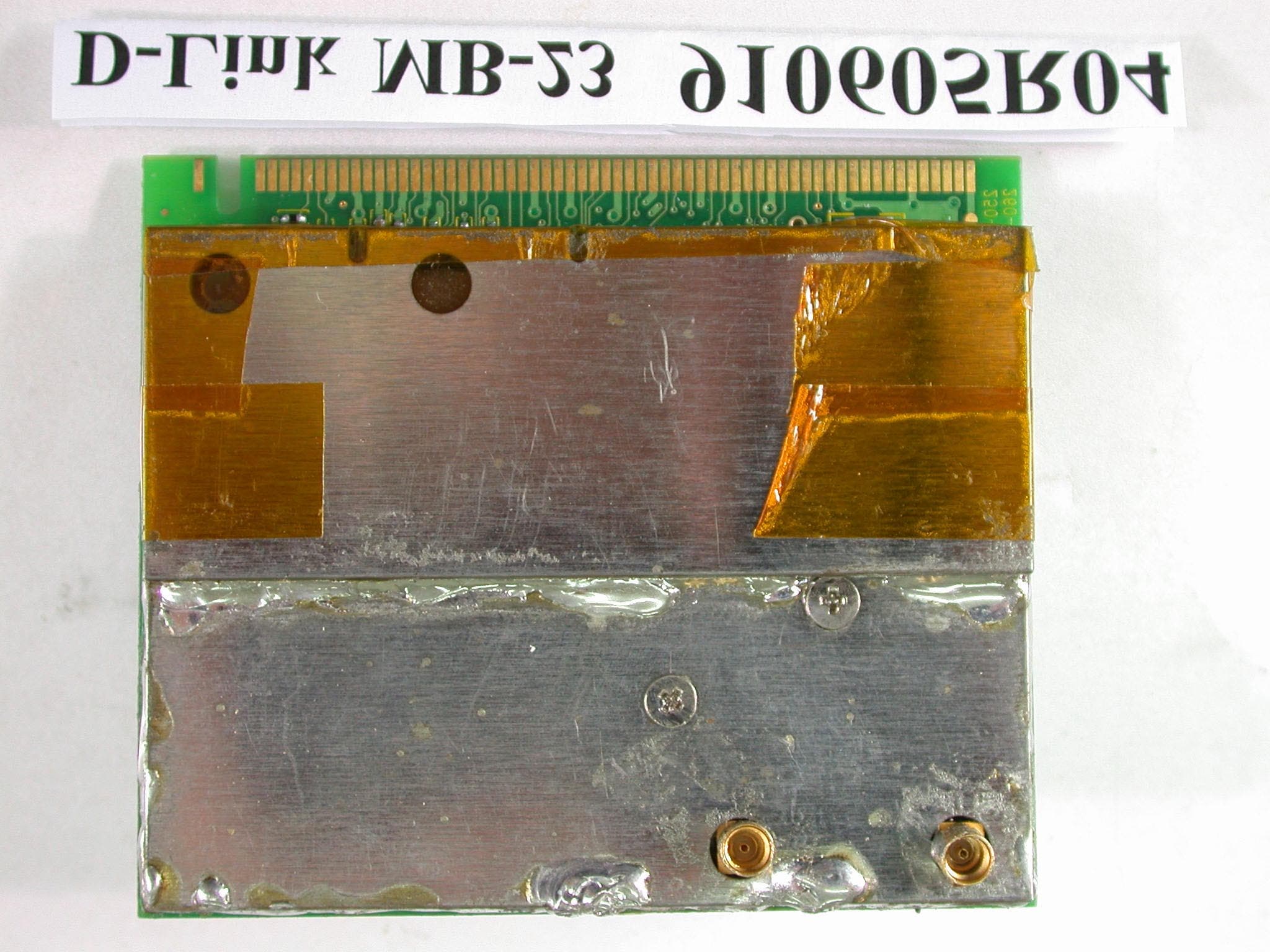 Wide Band Mini PCI Module - FCC ID KA22002020012-1 - D-Link Corporation (3)