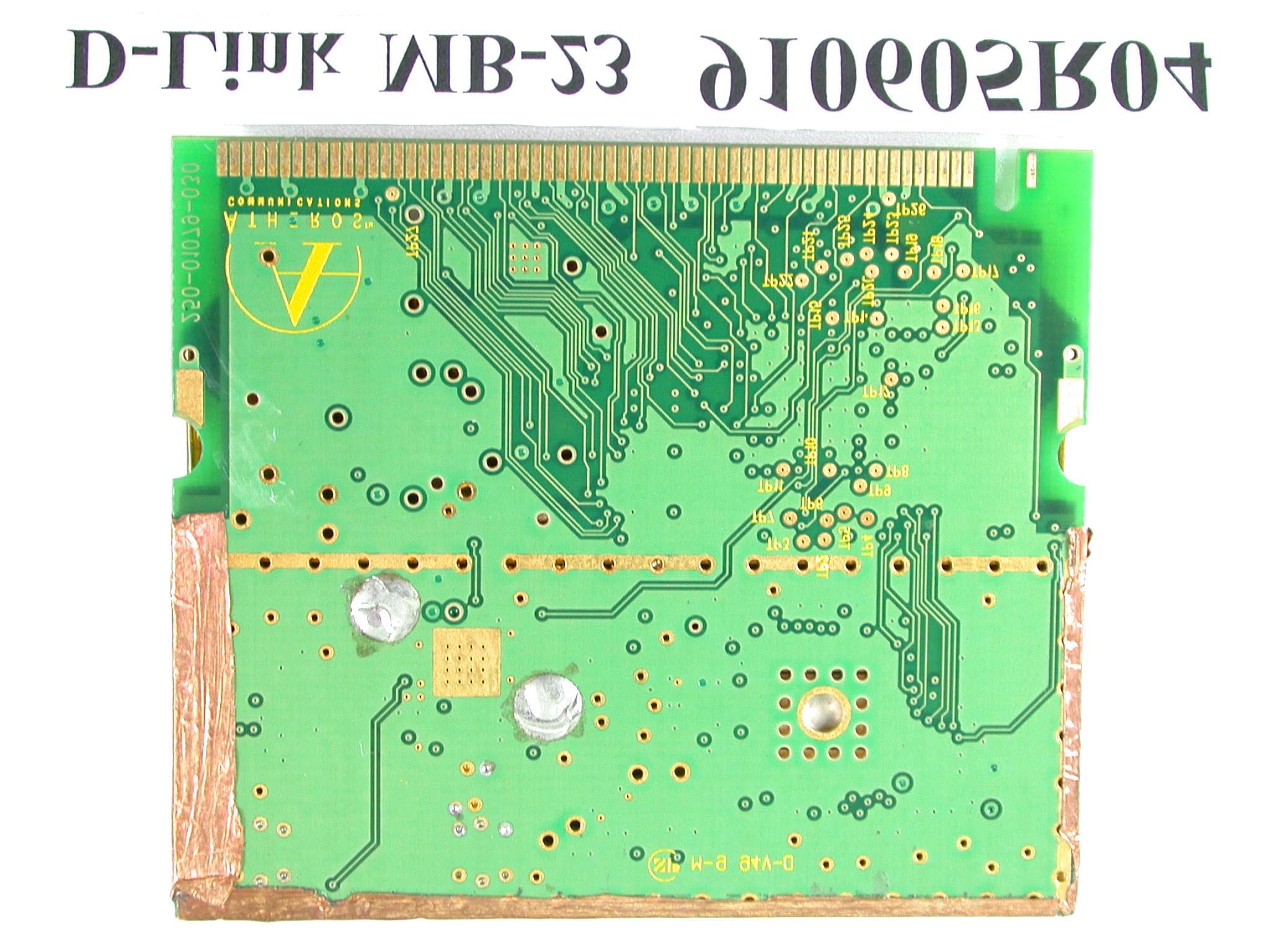 Wide Band Mini PCI Module - FCC ID KA22002020012-1 - D-Link Corporation (4)