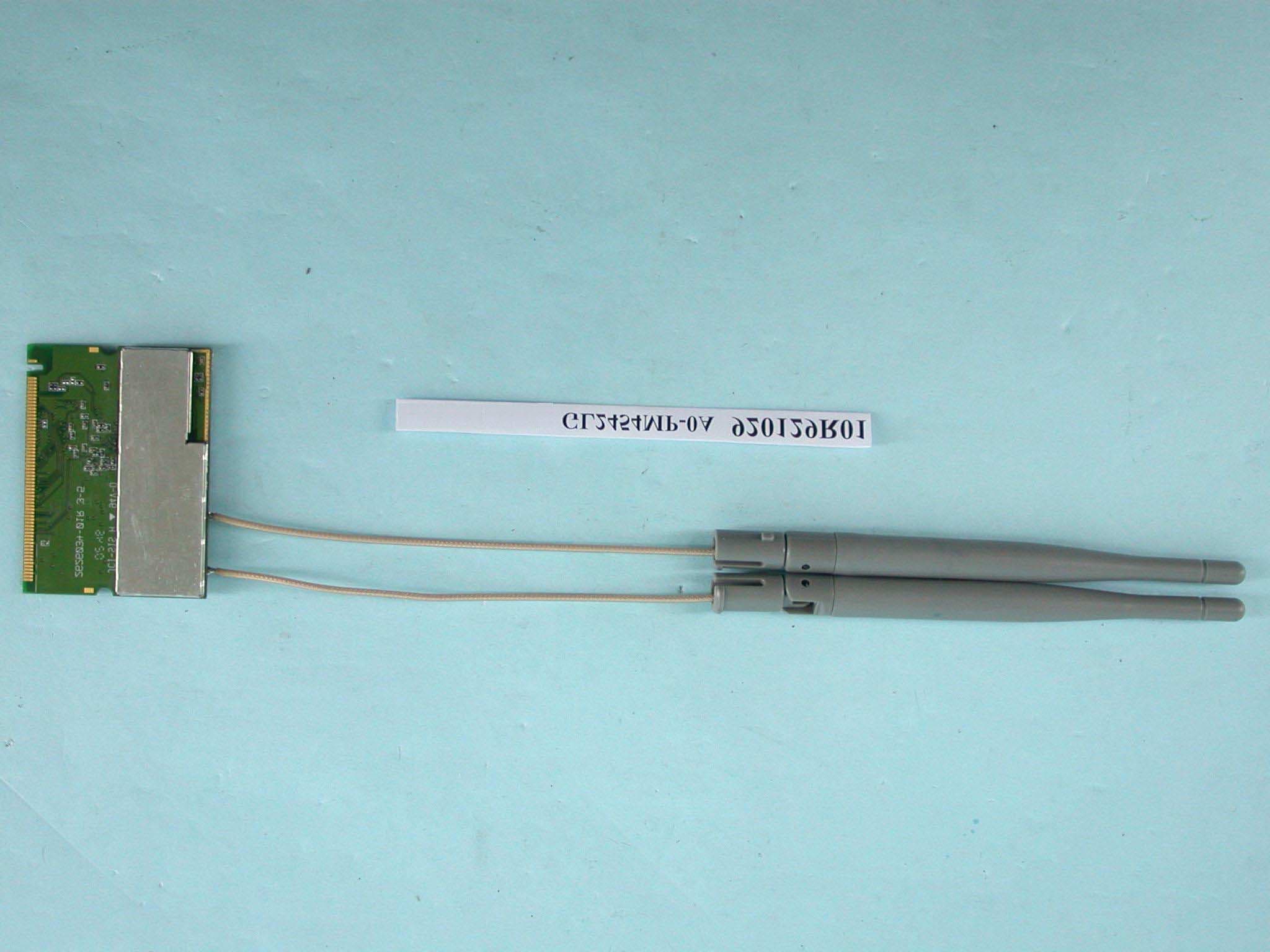 IEEE 802.11g WLAN Mini PCI - FCC ID KA25212G - D-Link Corporation (3)