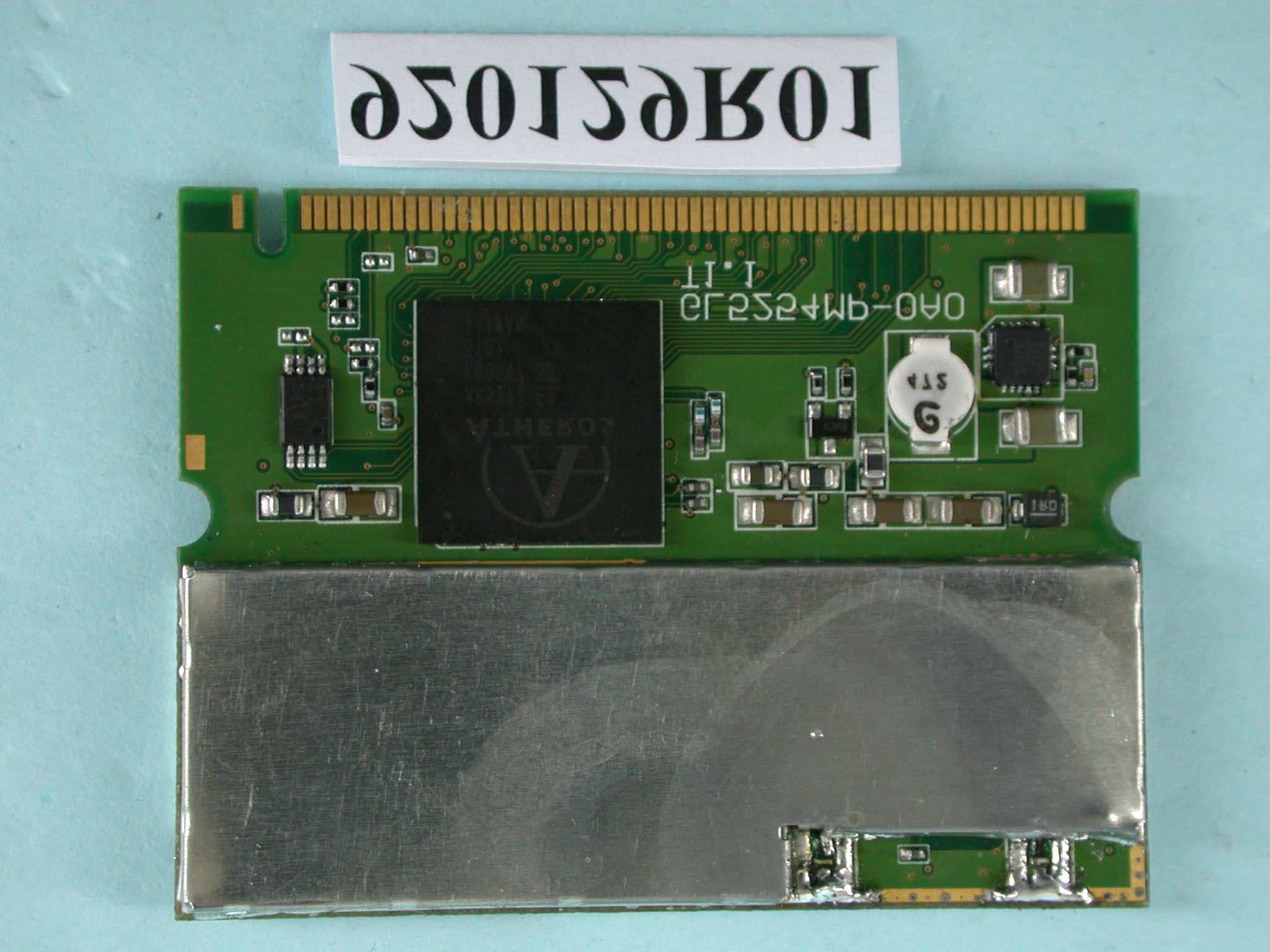 IEEE 802.11g WLAN Mini PCI - FCC ID KA25212G - D-Link Corporation (1)