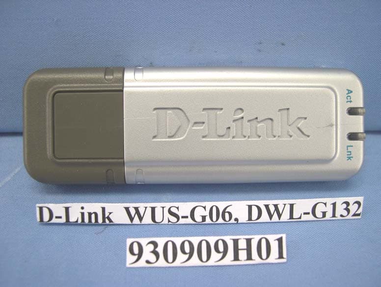IEEE 802.11g Wireless LAN USB Adapter - FCC ID KA2DWLG132A1 - D-Link Corporation (2)