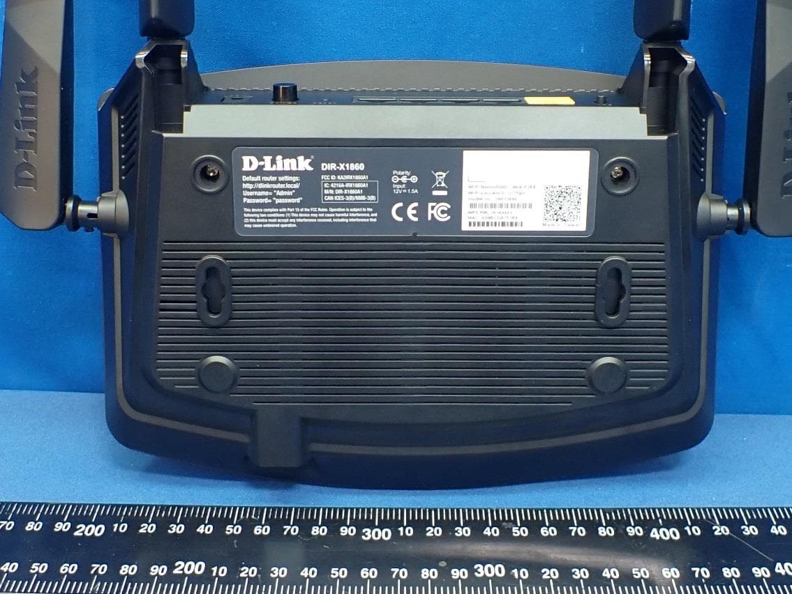 Smart AX1800 Wi-Fi 6 Router - FCC ID KA2IRX1860A1 - D-Link Corporation (5)