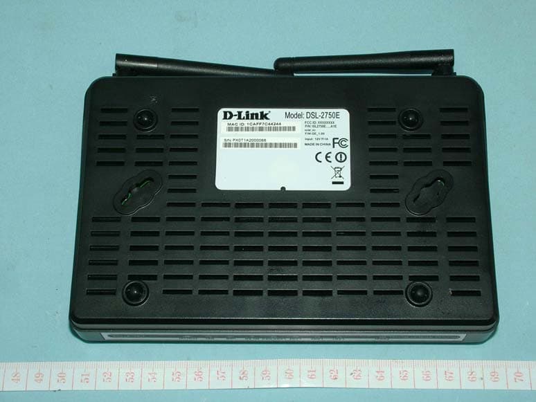 Wireless N ADSL2+ USB Router - FCC ID KA2SL2750EA1 - D-Link Corporation (1)