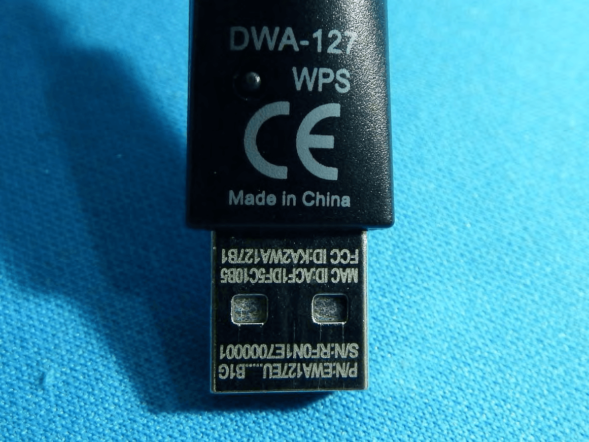 Wireless N 150 High-Gain USB Adapter - FCC ID KA2WA127B1 - D-Link Corporation