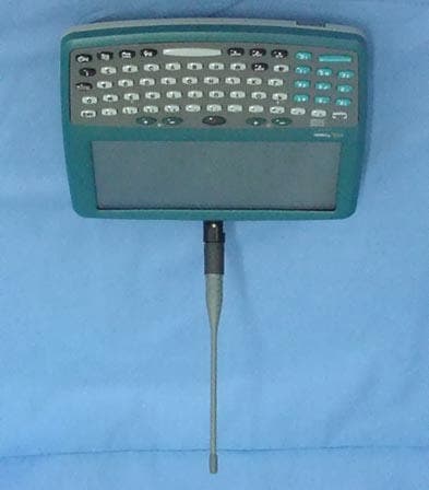 Rugged Handheld PC with RIM 902 Mobitex Radio Mode - FCC ID KBCFEX21RIM902 - General Dynamics Itronix Corporation