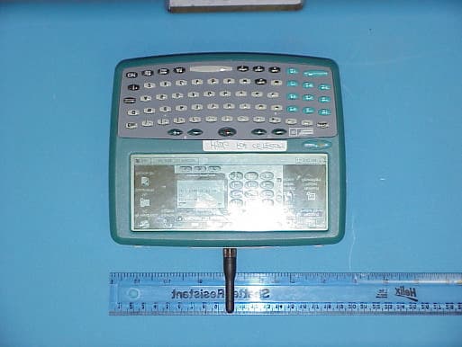 Handheld PC with GSM Card - FCC ID KBCIX110AC750 - General Dynamics Itronix Corporation (2)
